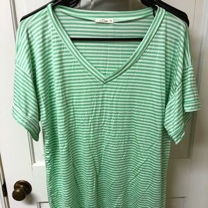 Min striped tee